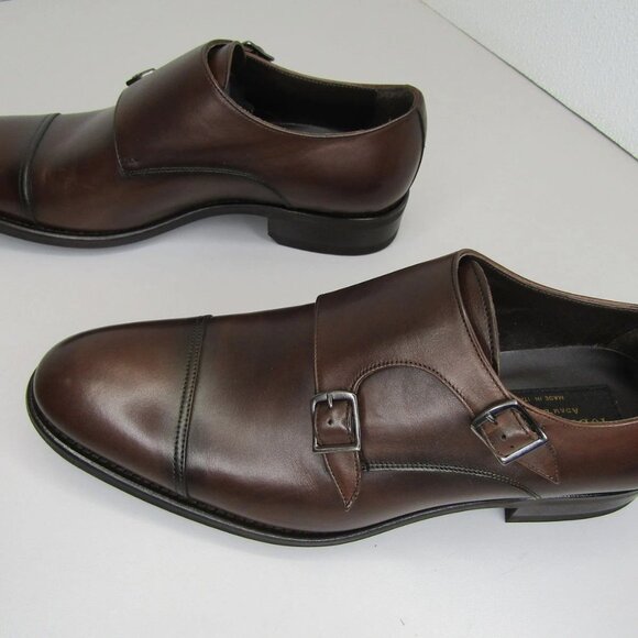 NEW TO BOOT  New York by Adam Derrick Hammill Monk  Dress Shoes – Brown Leather main image 8
